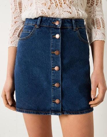 Faldas abotonadas Faldas abotonadas