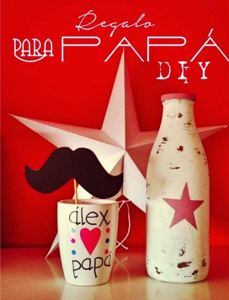 DIY - Taza hecha con amor. El regalo perfecto, para hacer con tus hijos, y sorprender a papá en el día del padre