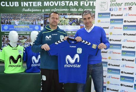 El Club Inter Movistar Fútbol Sala hace oficial la renovación del entrenador Jesús Velasco