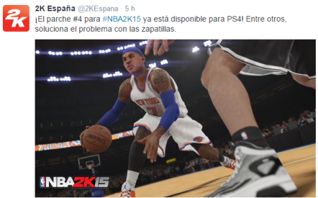 2K anuncia que el nuevo para NBA 2K15 esta listo 2K_NBA 2K15_parche actualización