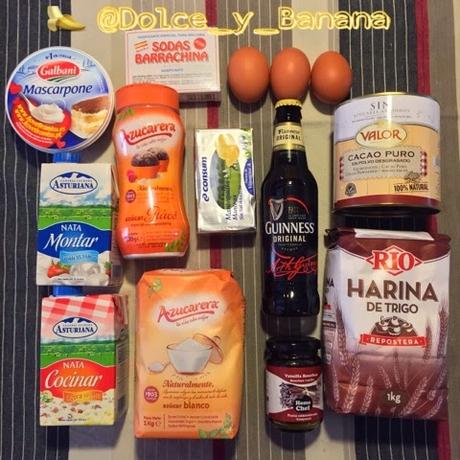 DOLCE & BANANA: Receta Tarta Chocolate y Guinness!