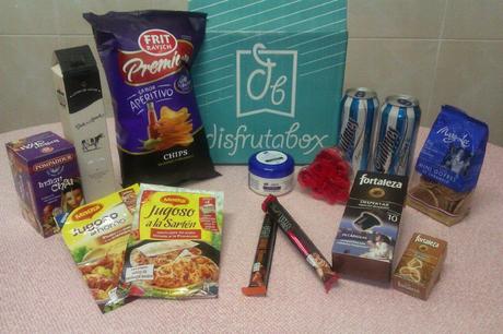 Productos de la caja Disfrutabox