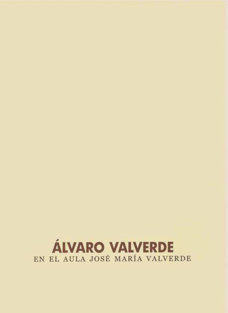 Álvaro Valverde en el Aula 'José Mª Valverde'