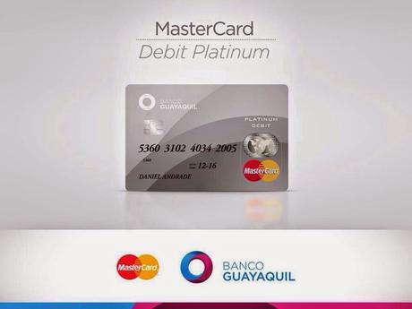 Banco Guayaquil lanza MasterCard Debit Platinum.