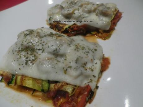 lasaña y5 Lasaña de jamón y verduras