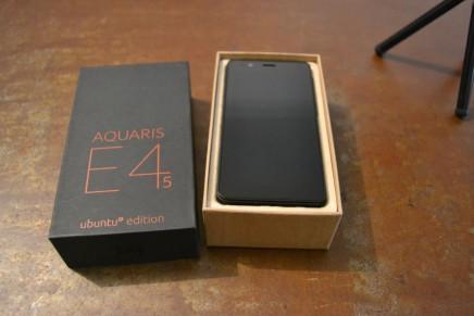 Probamos el bq Aquaris E 4.5 Ubuntu Edition