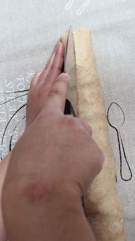 Trenza semi integral de pasas y nueces