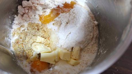 Trenza semi integral de pasas y nueces