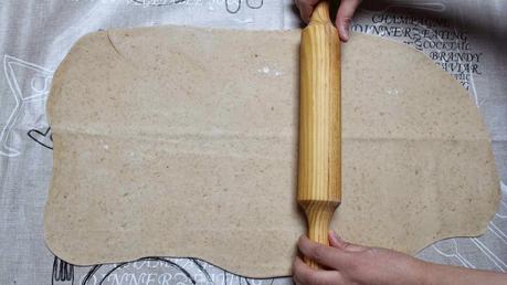 Trenza semi integral de pasas y nueces