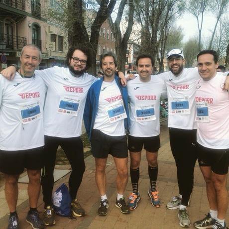 Nuestra primera media maratón #teamDEPORR #MediaMaratonAranjuez