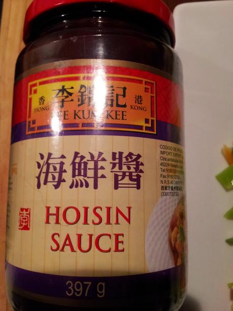 UDON CON TERNERA Y SALSA HOISIN (Cena#77)