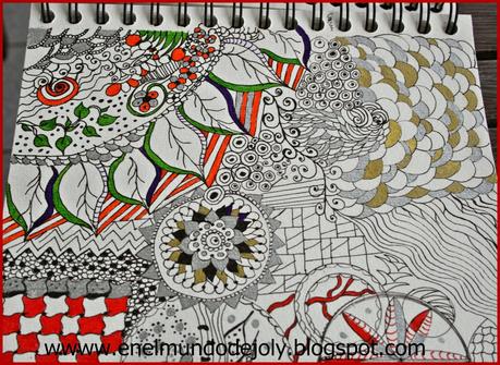 ZENTANGLE PARA DISFRUTAR!!!