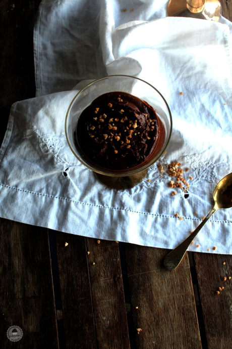 Crema de cerveza negra y chocolate