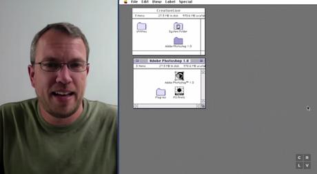 Diseñadores expertos se enfrentan a la primera versión de Photoshop