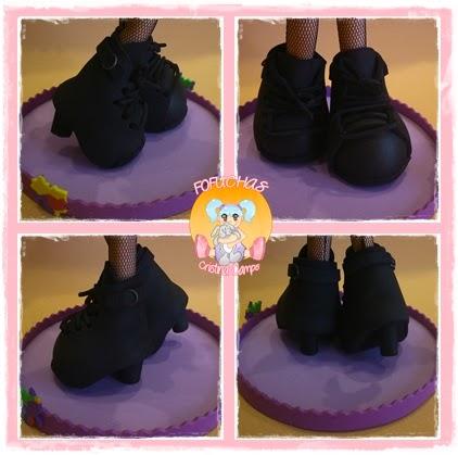 FOFUCHA CON VESTIDO ROJO