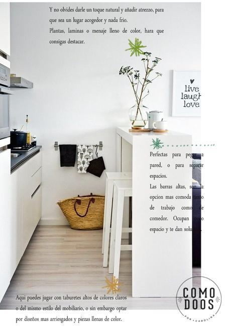 Una mesa perfecta para la cocina