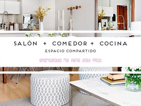 CASA | Comparte espacio la cocina + el salón