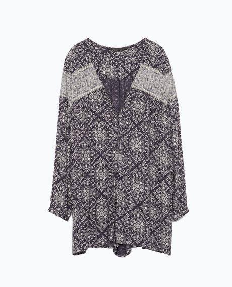 Imagen 6 de MONO  ESTAMPADO COMBINADO de Zara