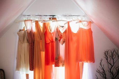 Bodas de color Naranja y Gris