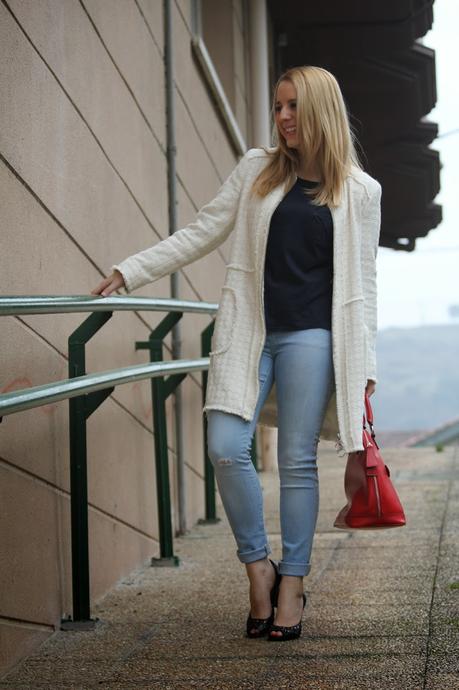 Jeans and heals