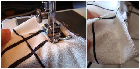 Las cosemos a máquina