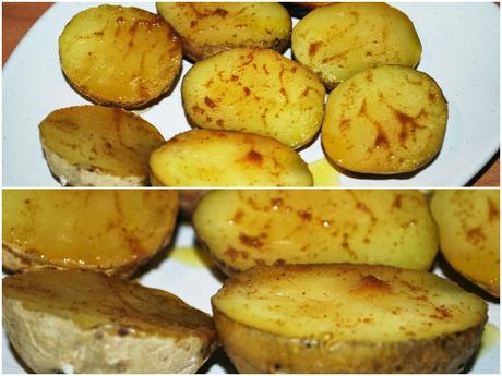 Patatas asadas con pimentón