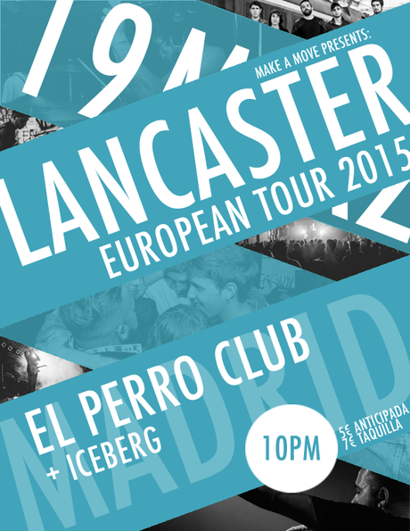 Concierto Iceberg y Lancaster en El perro