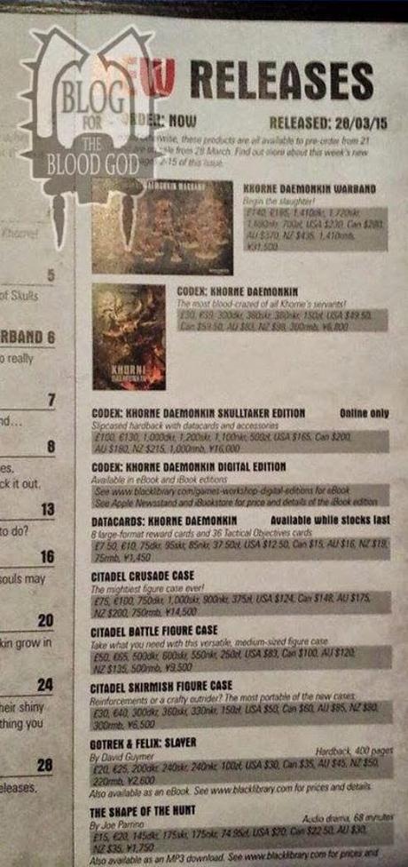 Confirmado nuevo codex:Khorne Daemonkin,precios y mas