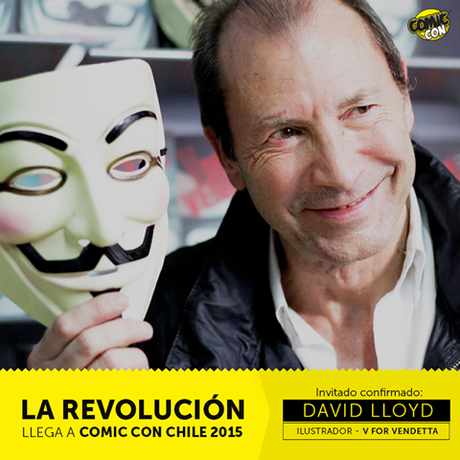 #SeVieneLaComicCon: #DavidLloyd es el 2do invitado confirmado para la #ComicConChile2015