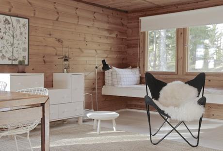 estilo nórdico escandinavo estilo nordico casa rural distribución diáfana decoración con madera casas finlandesas casas de vacaciones nórdicas casas de campo nórdicas Casa de madera blog decoración interiores nórdicos 