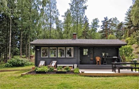 estilo nórdico escandinavo estilo nordico casa rural distribución diáfana decoración con madera casas finlandesas casas de vacaciones nórdicas casas de campo nórdicas Casa de madera blog decoración interiores nórdicos 