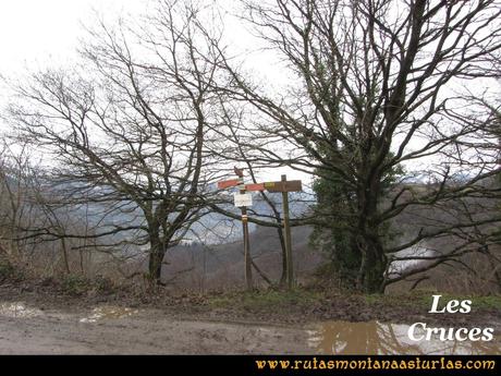 Ruta Carabanzo, Ranero: Les Cruces
