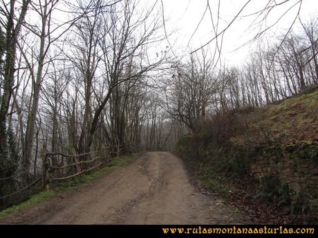 Ruta Carabanzo, Ranero: Camino de tierra