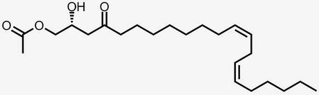 persina: (R, 12Z,15Z)-2-Hidroxi-4-oxohenicosa-12,15-dienil acetato