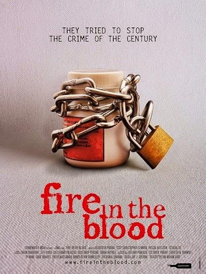 Fuego en la sangre documentary documental póster