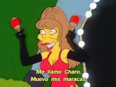 Una murciana en Los Simpson