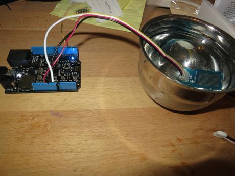 Un monitor con Netduino Prueba inicial de monitor de inundación