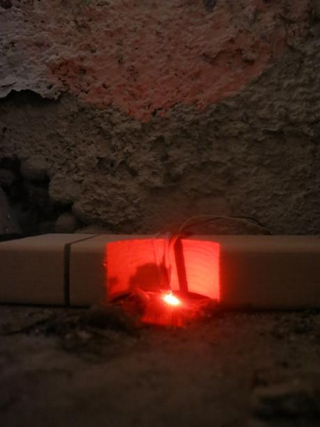 Un monitor con Netduino Brilla muy prominente en la penumbra