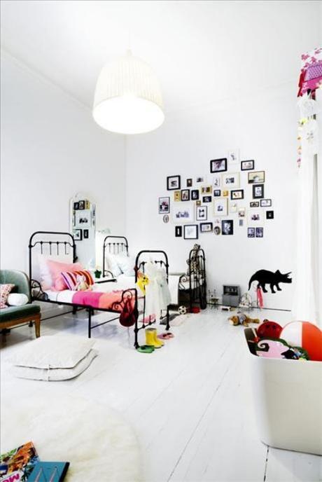 Habitaciones infantiles con camas de forja Habitaciones infantiles con camas de forja