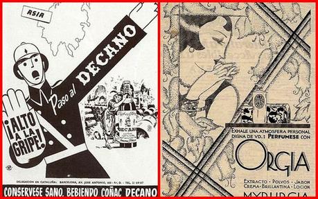 CARTELES, PUBLICIDAD ANTIGUA Y OTROS DESATINOS