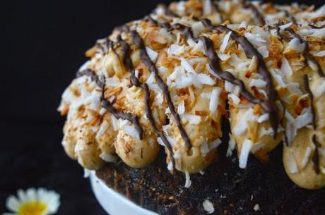 Marbled Samoa Bundt Cake #BundtBakers