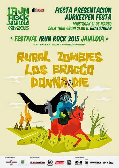 Fiesta de presentación del Irun Rock 2015