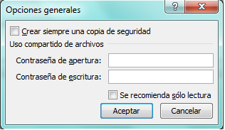 Como proteger un documento de Office con contraseña