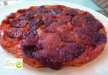 Tatín de fresas