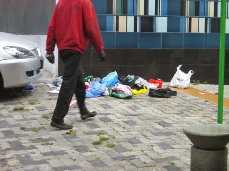 EL RECREO -  La Plaza ubicada en los alrededores de la Iglesia tiene un caso que requiere atención especializada