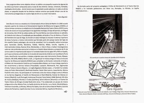 Sara Águeda, arpista y artista