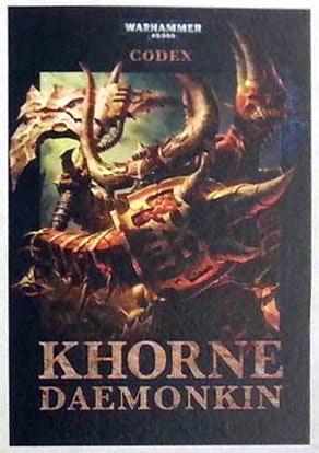 Codex Khorne Daemonkin:Portada,cartas y algo mas(Ultima hora)