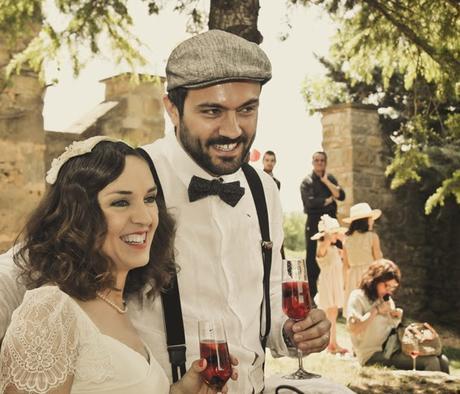 MARTA & THOMAS : UNA BODA HANDAMADE VINTAGE
