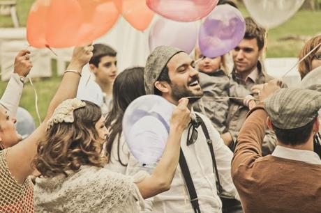MARTA & THOMAS : UNA BODA HANDAMADE VINTAGE