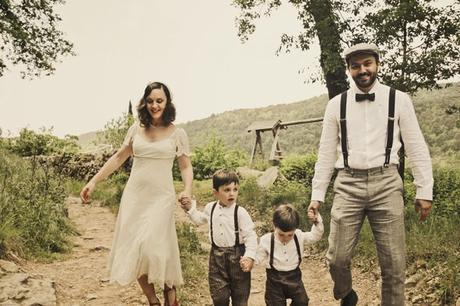 MARTA & THOMAS : UNA BODA HANDAMADE VINTAGE